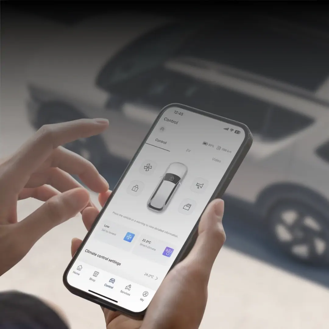 Photo Découvrez toute l’expérience<br>Hyundai avec l’application<br>myHyundai