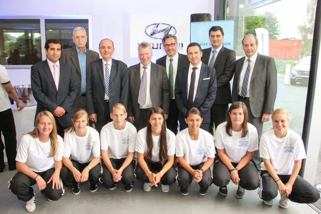 Inauguration de la marque Hyundai au garage Grimm Centre au Petit-Lancy