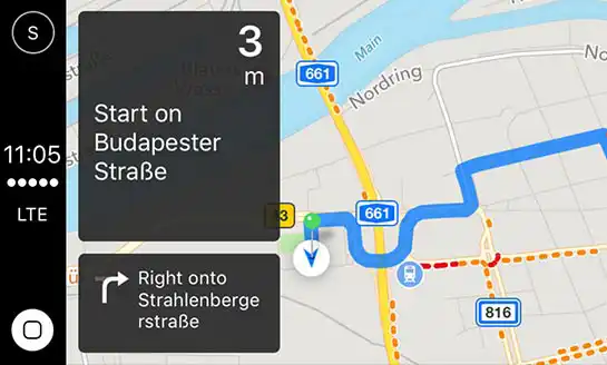 Navigation via Apple CarPlay dans votre Hyundai